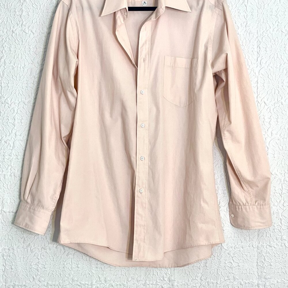 YSL Vintage Pink Oxford Dress Shirt